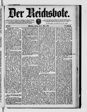 Der Reichsbote vom 08.03.1878