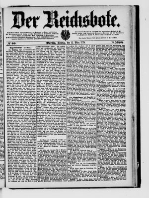 Der Reichsbote vom 12.03.1878