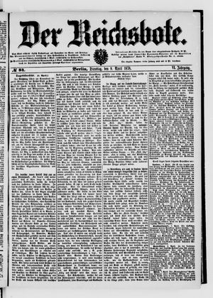Der Reichsbote vom 09.04.1878