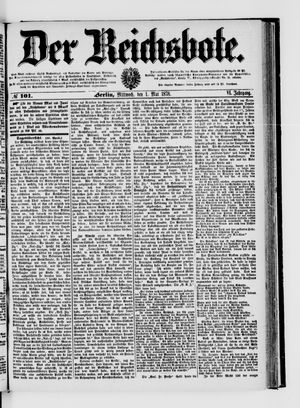 Der Reichsbote on May 1, 1878