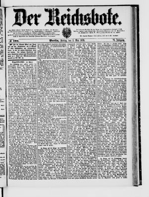 Der Reichsbote vom 03.05.1878