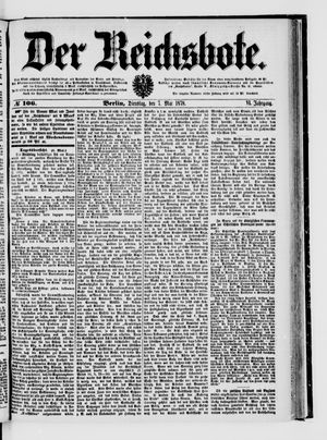 Der Reichsbote vom 07.05.1878