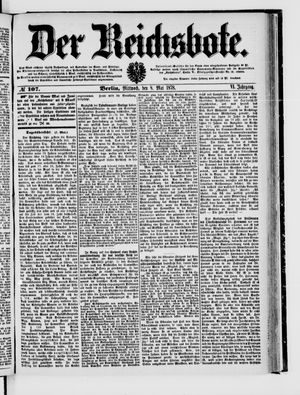 Der Reichsbote on May 8, 1878