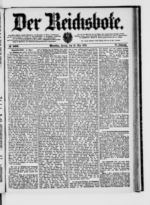 Der Reichsbote on May 10, 1878