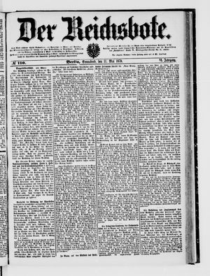 Der Reichsbote vom 11.05.1878