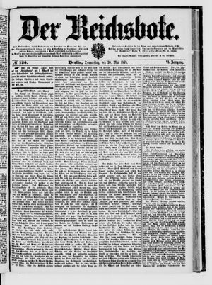 Der Reichsbote vom 30.05.1878