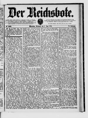 Der Reichsbote vom 05.06.1878