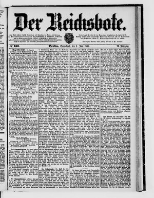 Der Reichsbote on Jun 8, 1878
