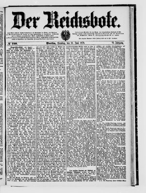 Der Reichsbote on Jun 18, 1878