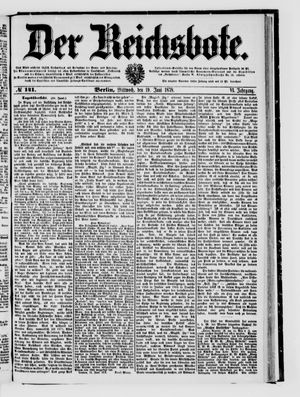 Der Reichsbote on Jun 19, 1878