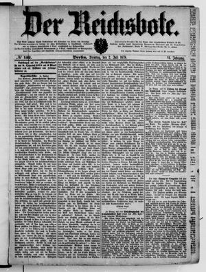 Der Reichsbote on Jul 2, 1878