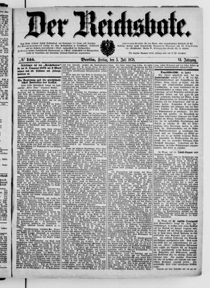 Der Reichsbote on Jul 5, 1878