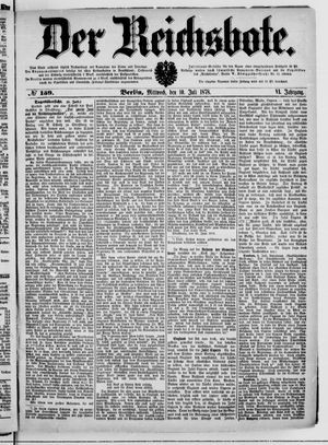 Der Reichsbote on Jul 10, 1878