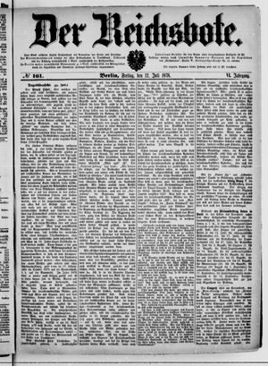 Der Reichsbote on Jul 12, 1878