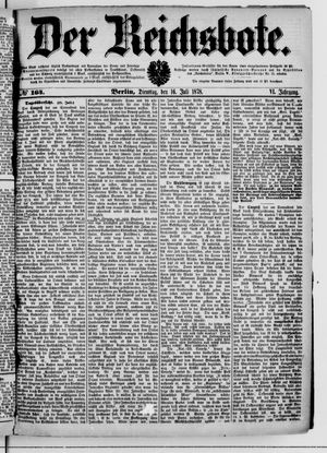 Der Reichsbote on Jul 16, 1878
