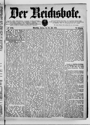 Der Reichsbote on Jul 26, 1878