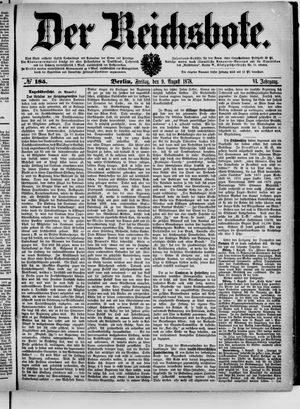 Der Reichsbote on Aug 9, 1878