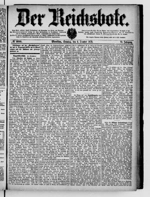 Der Reichsbote on Oct 6, 1878