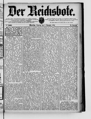Der Reichsbote on Nov 5, 1878
