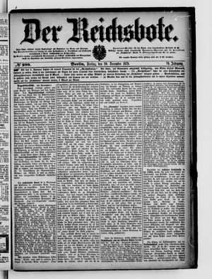 Der Reichsbote on Dec 20, 1878