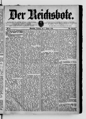 Der Reichsbote vom 07.01.1879