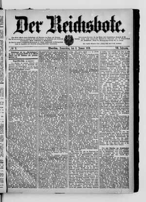 Der Reichsbote on Jan 9, 1879