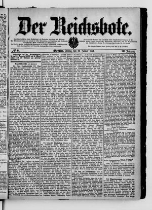 Der Reichsbote vom 10.01.1879