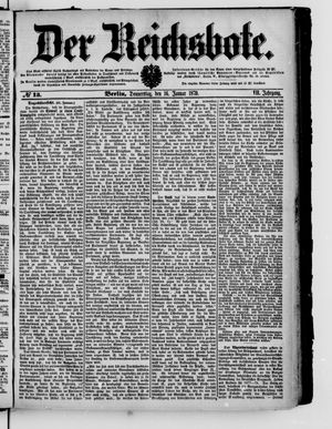 Der Reichsbote on Jan 16, 1879