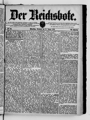 Der Reichsbote on Jan 22, 1879