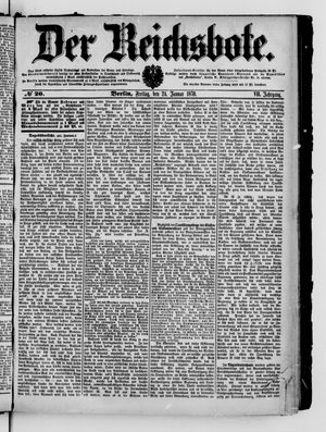 Der Reichsbote vom 24.01.1879