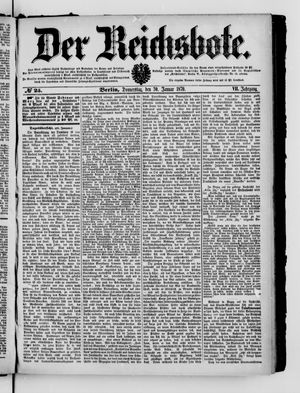 Der Reichsbote on Jan 30, 1879