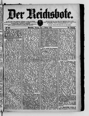 Der Reichsbote vom 02.02.1879