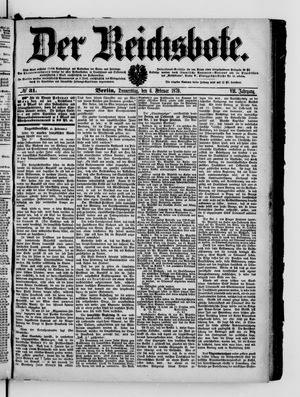 Der Reichsbote vom 06.02.1879