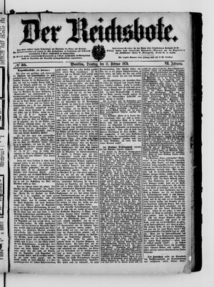 Der Reichsbote on Feb 11, 1879