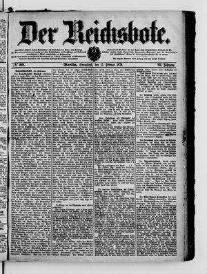 Der Reichsbote on Feb 15, 1879