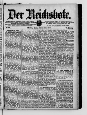 Der Reichsbote vom 16.02.1879
