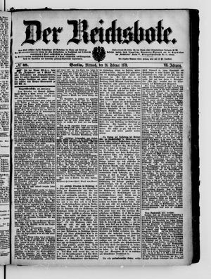 Der Reichsbote vom 26.02.1879