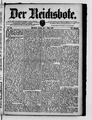 Der Reichsbote on Mar 7, 1879