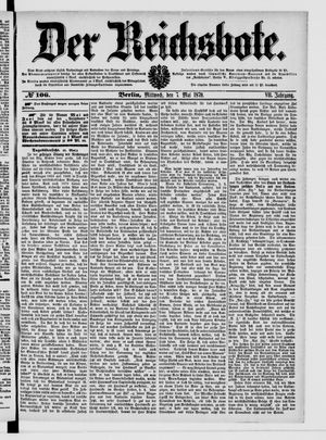 Der Reichsbote vom 07.05.1879