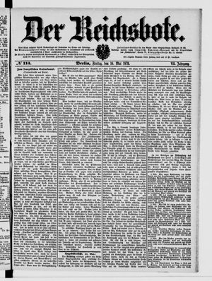 Der Reichsbote vom 16.05.1879