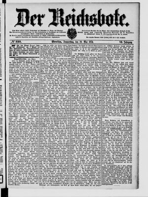 Der Reichsbote on May 29, 1879