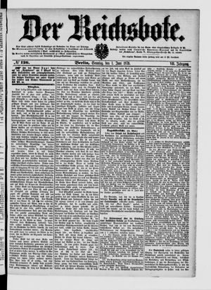 Der Reichsbote on Jun 1, 1879