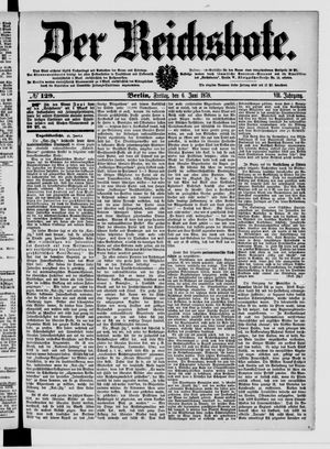 Der Reichsbote on Jun 6, 1879