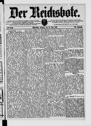 Der Reichsbote vom 10.06.1879