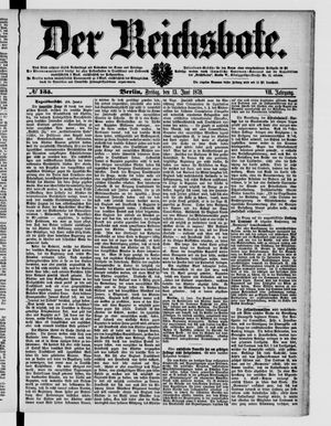 Der Reichsbote vom 13.06.1879