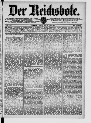 Der Reichsbote vom 20.06.1879