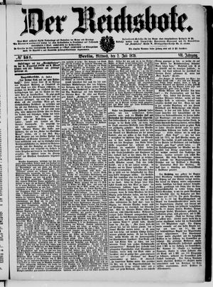 Der Reichsbote on Jul 2, 1879