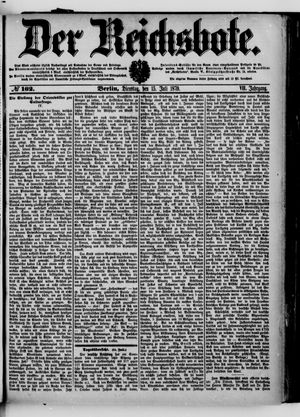 Der Reichsbote on Jul 15, 1879
