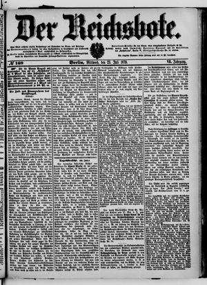 Der Reichsbote vom 23.07.1879