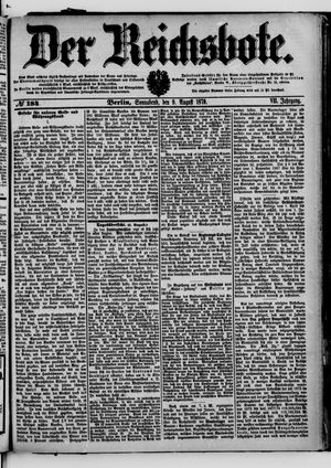 Der Reichsbote on Aug 9, 1879